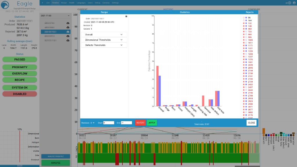 Client specific interface module